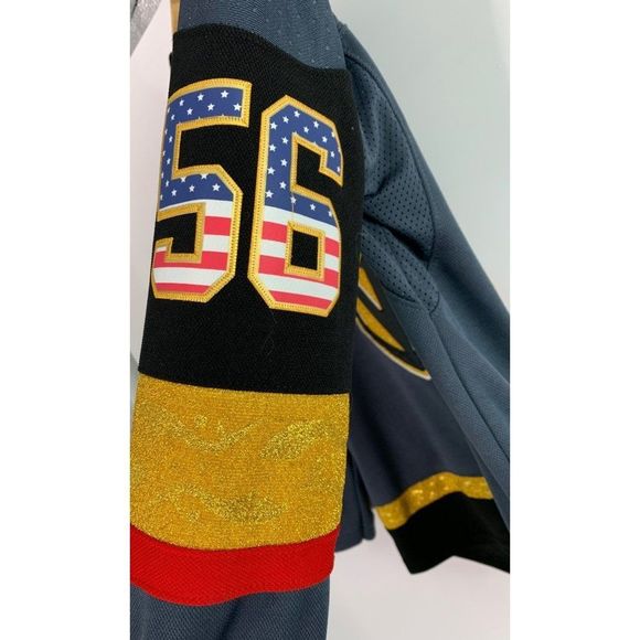 Womens Vegas Golden Knights Jersey S/M Hockey 56 Haula NHL - Picture 3 of 6